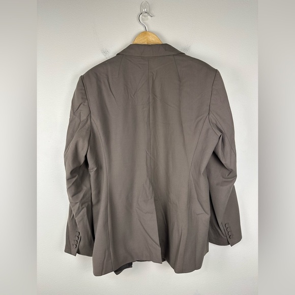 MM LaFleur Gaia Jacket Wool Blazer Sharkskin Women’s Sz 16 - Picture 10 of 10